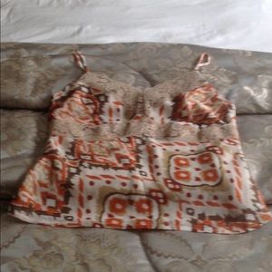 ❤️ Daisy Fuentes autumn colored camisole